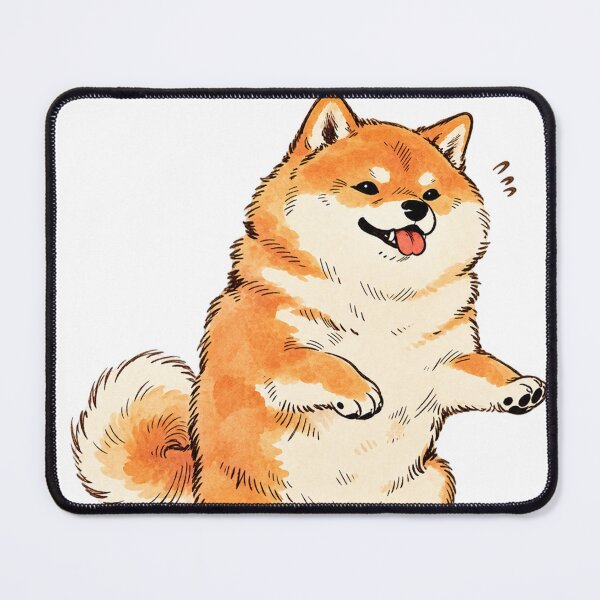 Item preview, Mochi Mochi Shiba Skateboard designed and sold by INITIAL SHIBA.