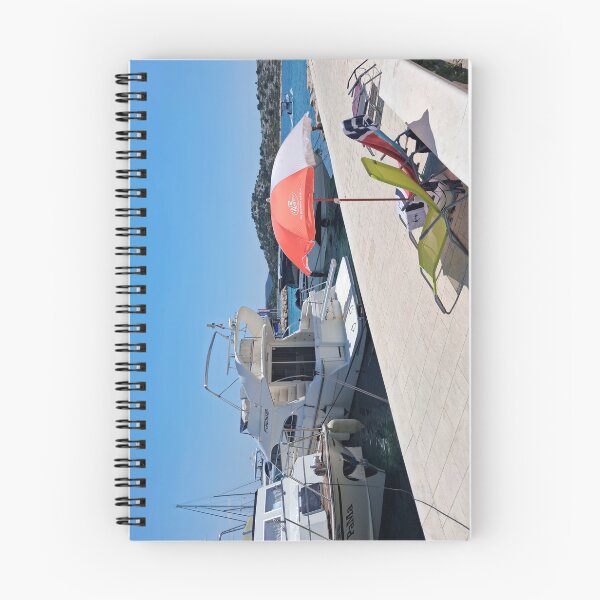 Item preview, Parasol On the Harbour Wall, Tribunj, Croatia designed and sold by wiggyofipswich.