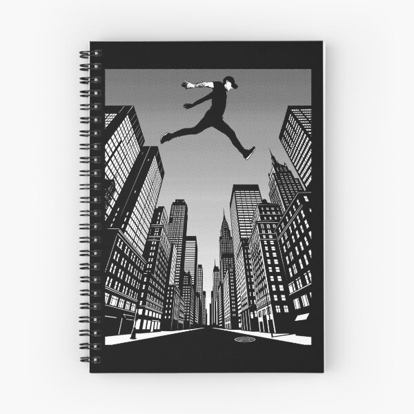 Item preview, Parkour Traceur Urban Athlete Sunset City Free Runner Jump designed and sold by GrandeDuc.