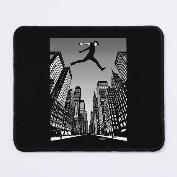 Item preview, Parkour Traceur Urban Athlete Sunset City Free Runner Jump designed and sold by GrandeDuc.