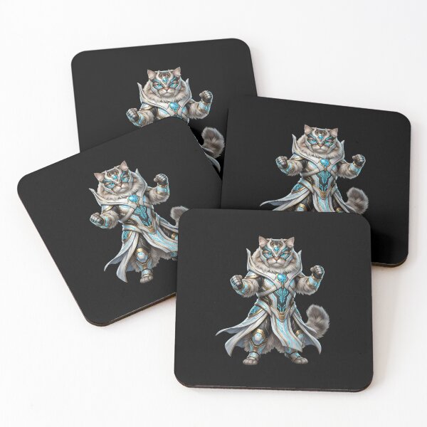 Item preview, Paladin Cat Warrior - Celestial Fantasy Knight Art designed and sold by TOOBIC.