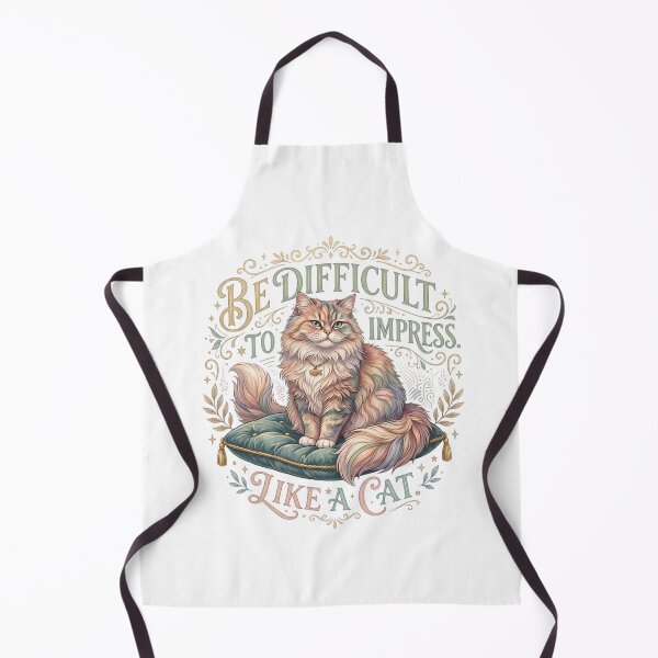 Item preview, Be Difficult to Impress. Like a Cat. designed and sold by RunningWhiskers.