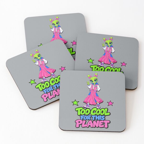 Item preview, Too Cool for This Planet – Alien Girl designed and sold by Aimetoi.
