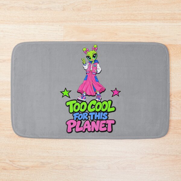 Item preview, Too Cool for This Planet – Alien Girl designed and sold by Aimetoi.