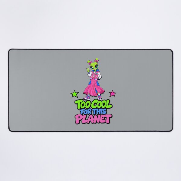 Item preview, Too Cool for This Planet – Alien Girl designed and sold by Aimetoi.