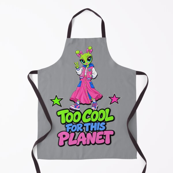 Item preview, Too Cool for This Planet – Alien Girl designed and sold by Aimetoi.