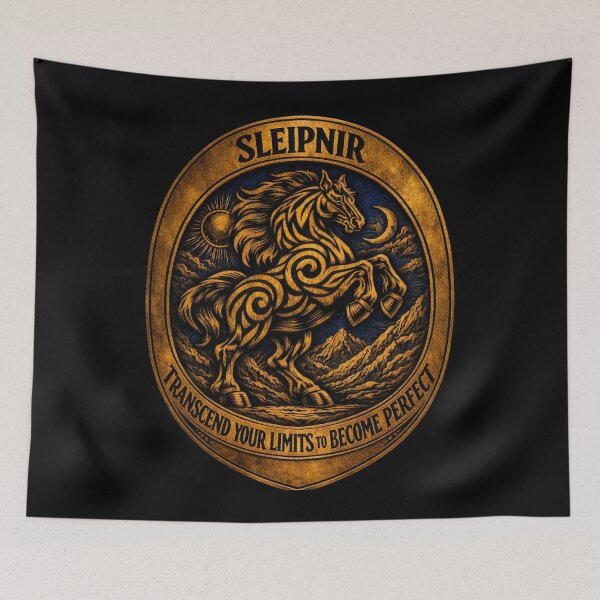 Item preview, Sleipnir Nordic Tribal Emblem designed and sold by Warrior’s Path.