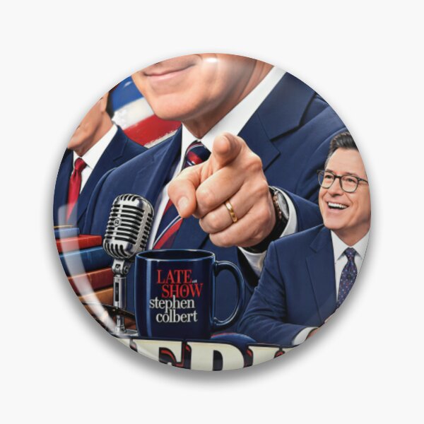 Artikelvorschau, Stephen Colberts Wahrheitsliebe ist zeitlos – Fan-Design für Late-Night-Comedy entworfen und verkauft von ActionForge.