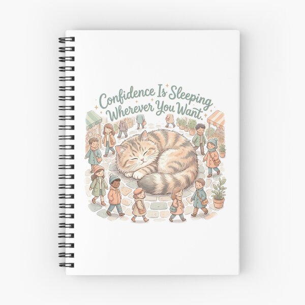 Item preview, Confidence Is Sleeping Wherever You Want designed and sold by RunningWhiskers.