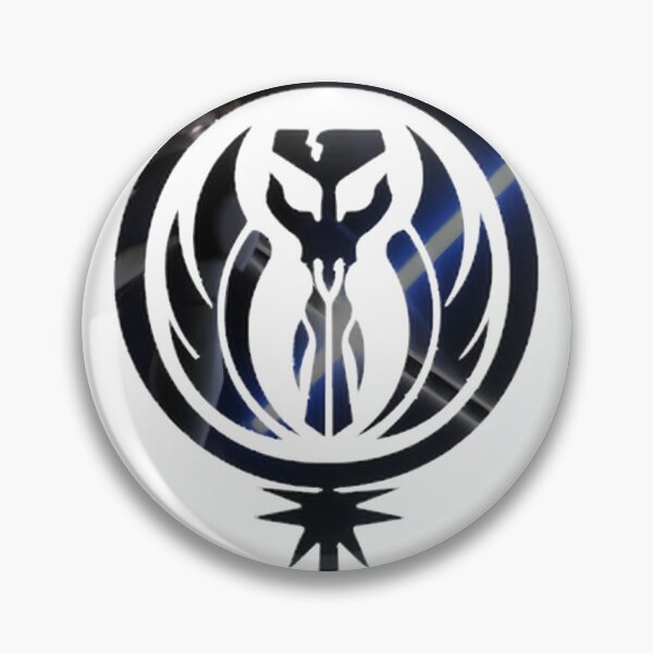 Item preview, Galactic Knight Crest And Space Warrior Insignia - Sci-Fi Bounty Hunter Emblem | Limited Edition designed and sold by stevenDesing.