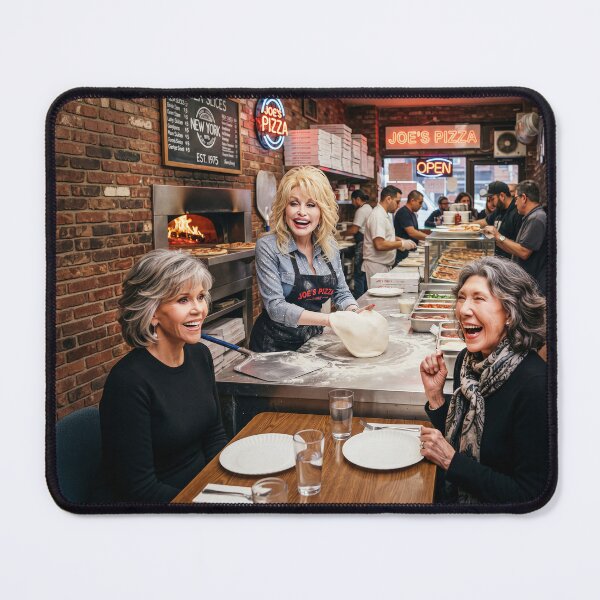 Item preview, Dolly Parton Making NYC Pizza For Jane Fonda Lily Tomlin designed and sold by Home Decor Art.