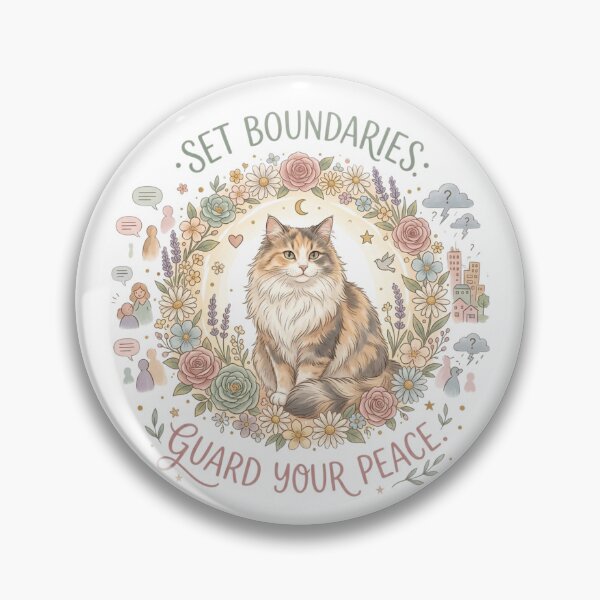 Item preview, Set Boundaries. Guard Your Peace. designed and sold by RunningWhiskers.