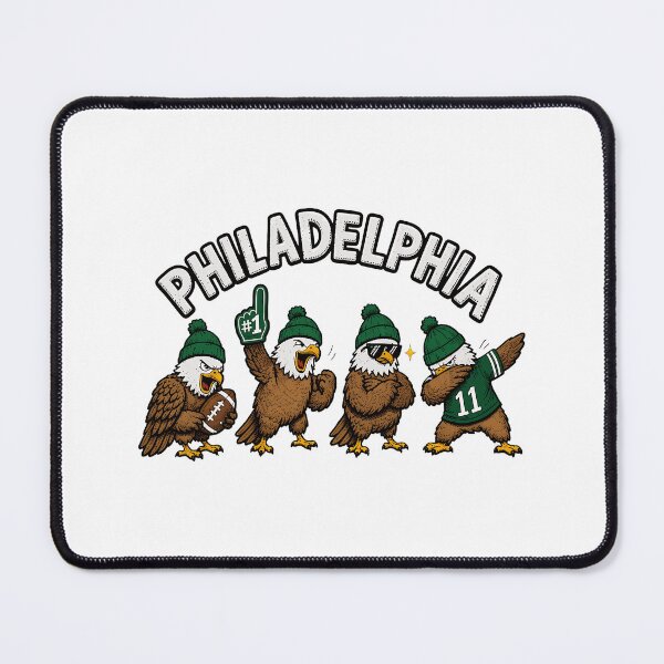 Item preview, Philly Eagles Inspired Cartoon Fan Art designed and sold by Lupe1987.