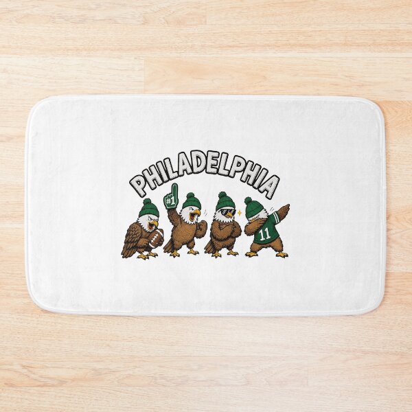Item preview, Philly Eagles Inspired Cartoon Fan Art designed and sold by Lupe1987.