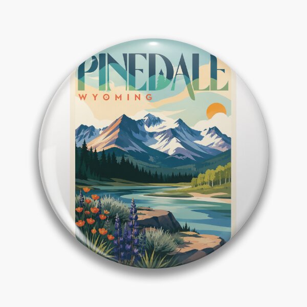Item preview, Pinedale Wyoming Wind River Range Mountain Wilderness designed and sold by Places On Earth.