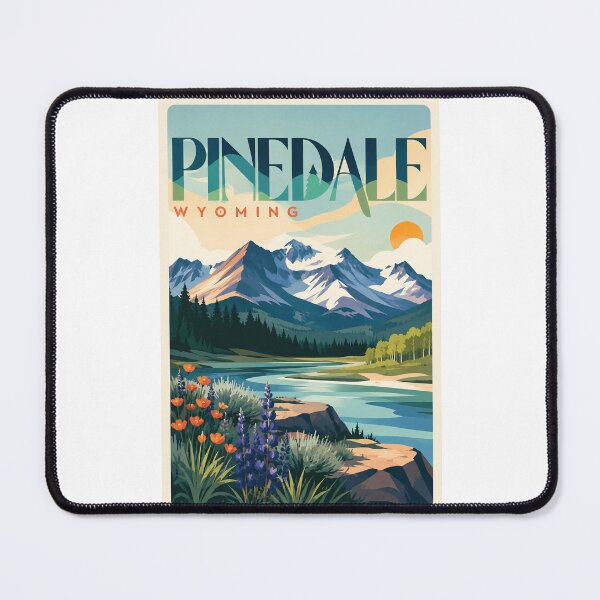 Item preview, Pinedale Wyoming Wind River Range Mountain Wilderness designed and sold by Places On Earth.
