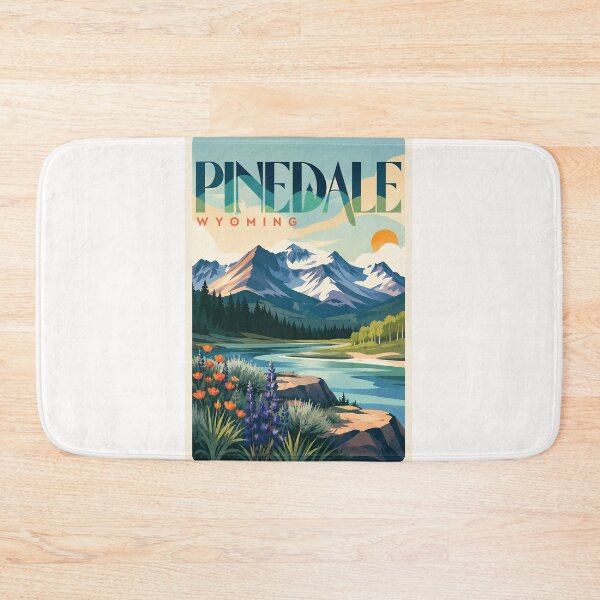 Item preview, Pinedale Wyoming Wind River Range Mountain Wilderness designed and sold by Places On Earth.