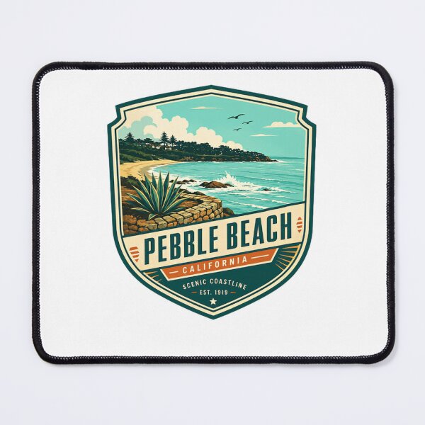 Item preview, Pebble Beach California Scenic Coastline Travel Destination designed and sold by Star3NowForMe.