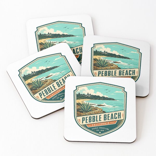 Item preview, Pebble Beach California Scenic Coastline Travel Destination designed and sold by Star3NowForMe.