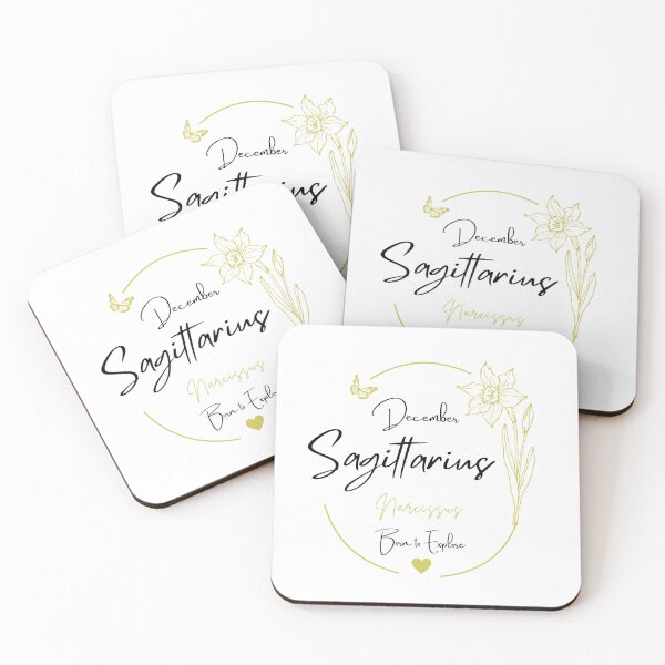 Item preview, December Sagittarius Narcissus | Born to Explore Zodiac Design designed and sold by FlareCraftStudio.