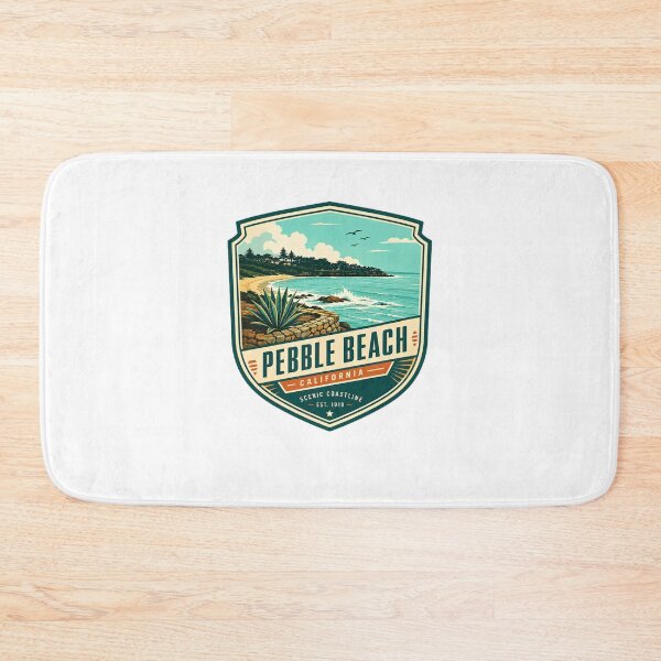 Item preview, Pebble Beach California Scenic Coastline Travel Destination designed and sold by Star3NowForMe.