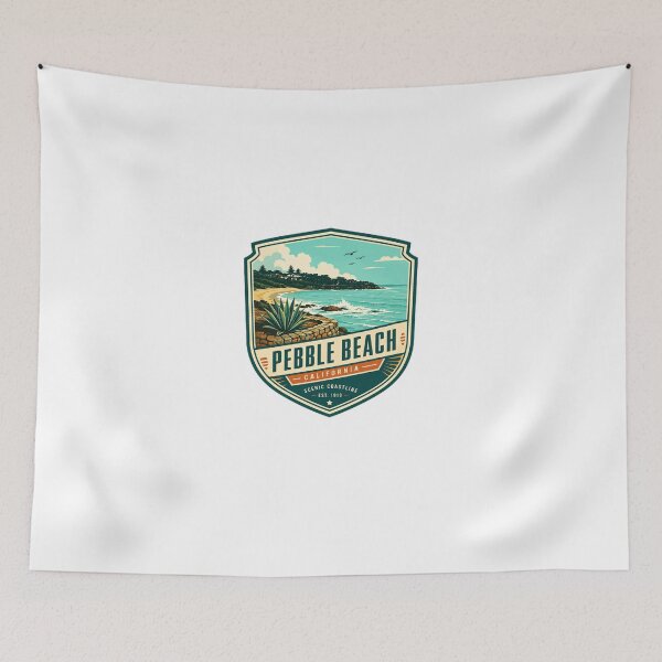 Item preview, Pebble Beach California Scenic Coastline Travel Destination designed and sold by Star3NowForMe.