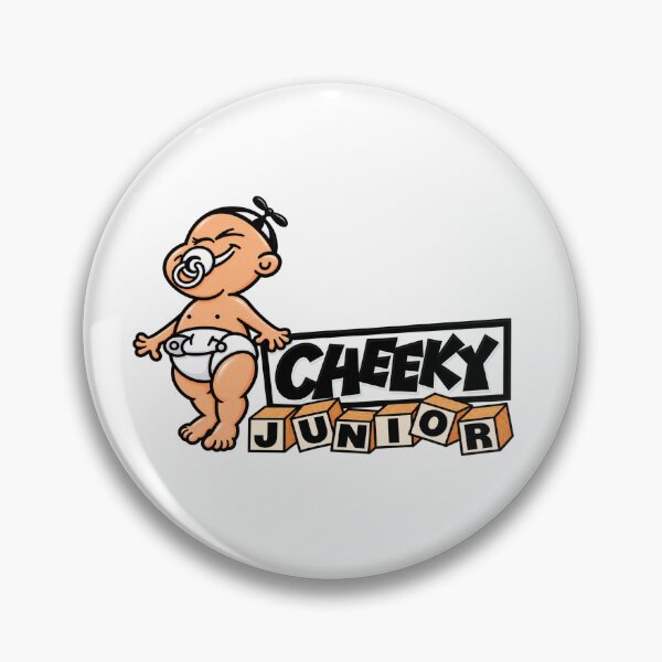Item preview, Cheeky Records Junior Retro Rave Logo designed and sold by StickeryPickery.