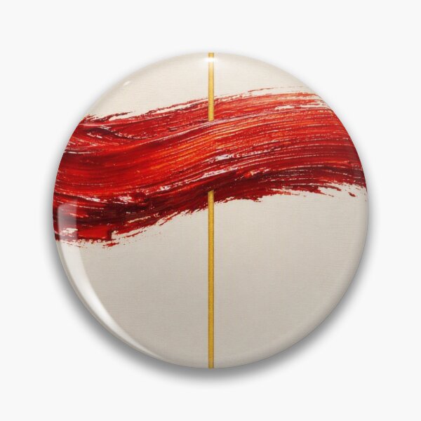 Item preview, Abstract Red Brush Stroke Textured Art designed and sold by Ink-verse-.