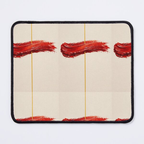 Item preview, Abstract Red Brush Stroke Textured Art designed and sold by Ink-verse-.