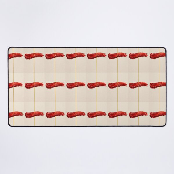 Item preview, Abstract Red Brush Stroke Textured Art designed and sold by Ink-verse-.