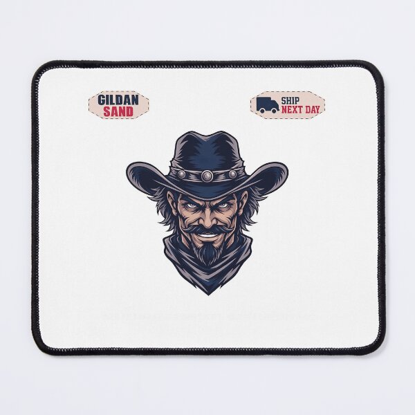Item preview, Rugged Cowboy Hat Portrait designed and sold by Bronx2000.
