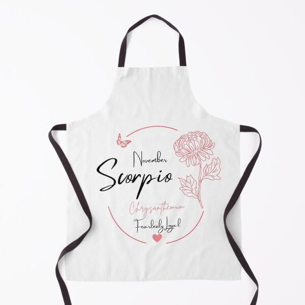 Item preview, November Scorpio Chrysanthemum | Fearlessly Loyal Zodiac Design designed and sold by FlareCraftStudio.