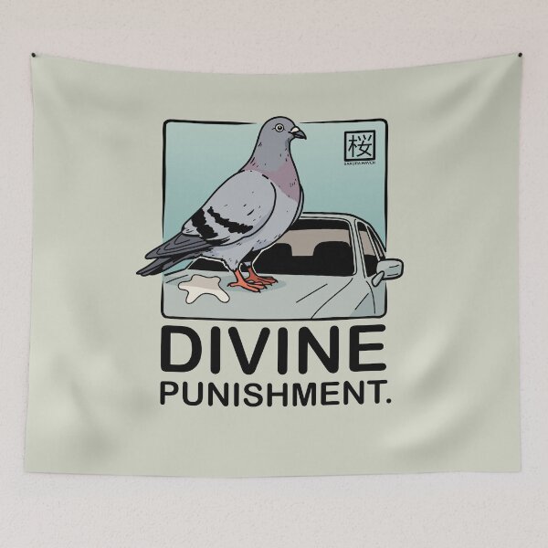 Item preview, Divine Punishment Pigeon Car Wash designed and sold by SakuraHaven.