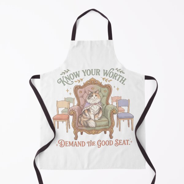 Item preview, Know Your Worth. Demand the Good Seat. designed and sold by RunningWhiskers.