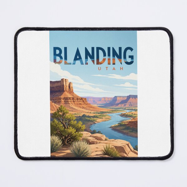 Item preview, Blanding Utah Canyon Country and Colorado Plateau designed and sold by Places On Earth.