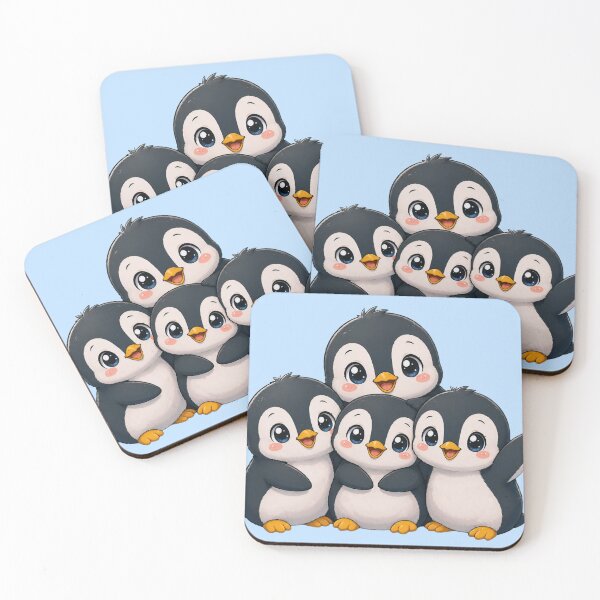 Item preview, Cute Baby Penguins Cuddle  designed and sold by Madhav Creations Studio.