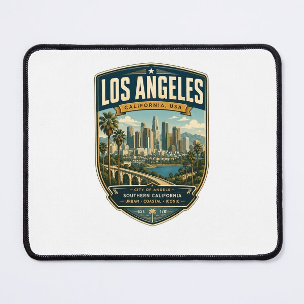 Item preview, Los Angeles California USA City Of Angels Southern California Travel Explorer Resident designed and sold by Star3NowForMe.