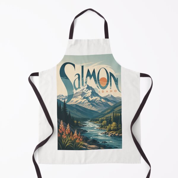 Item preview, Salmon Idaho Mountain Valley Along the Salmon River designed and sold by Places On Earth.