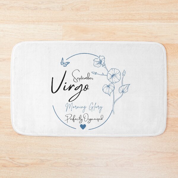 Item preview, September Virgo Morning Glory | Perfectly Organized Zodiac Design designed and sold by FlareCraftStudio.