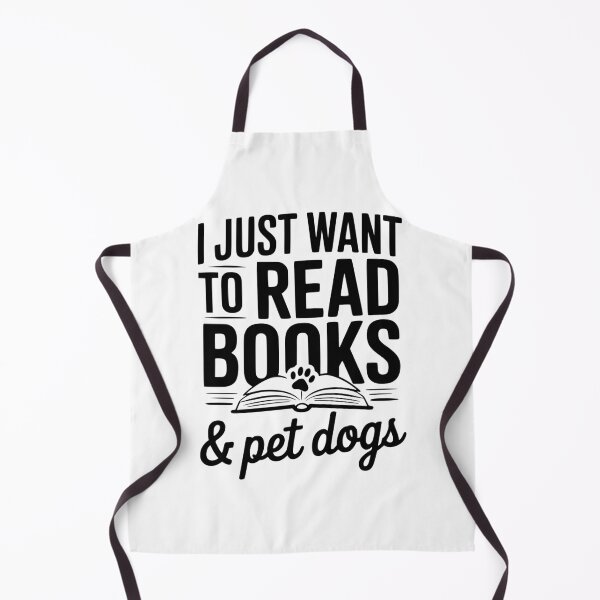 Item preview, I Just Want To Read Books & Pet Dogs designed and sold by Frank Ring.