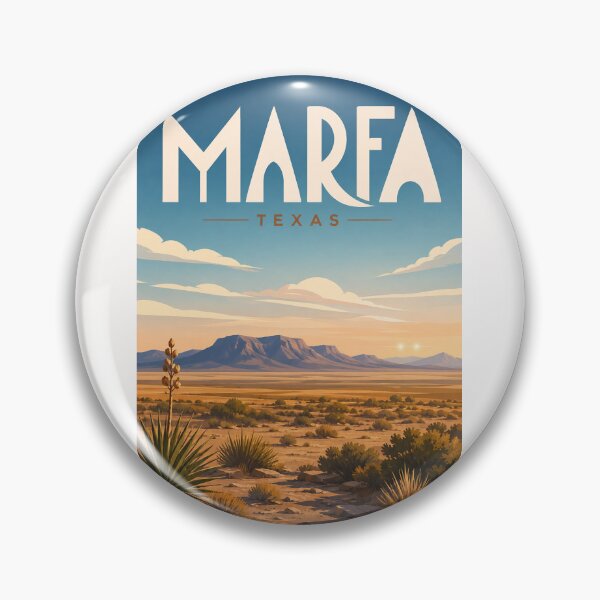 Item preview, Marfa Texas Chihuahuan Desert Sunset and Davis Mountains designed and sold by Places On Earth.