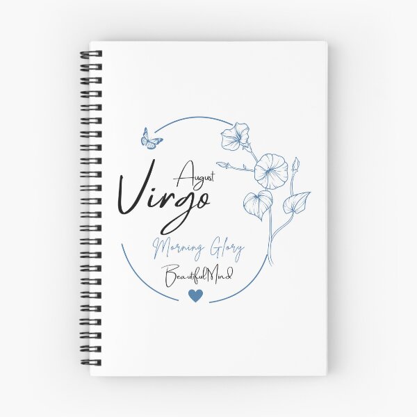 Item preview, August Virgo Morning Glory | Beautiful Mind Zodiac Design designed and sold by FlareCraftStudio.