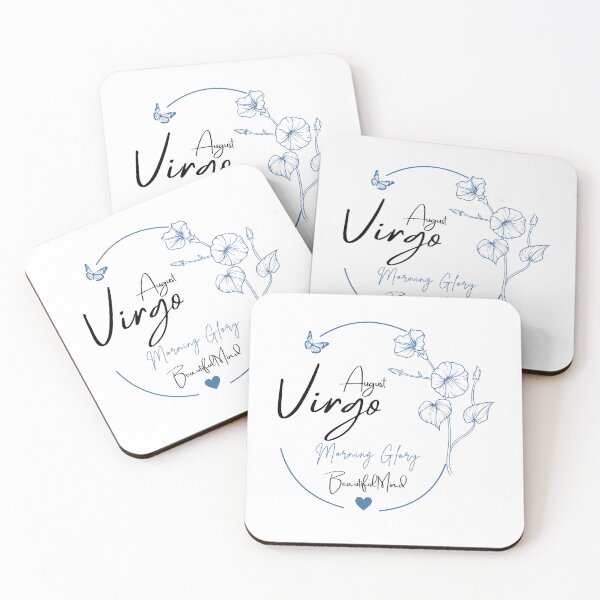 Item preview, August Virgo Morning Glory | Beautiful Mind Zodiac Design designed and sold by FlareCraftStudio.