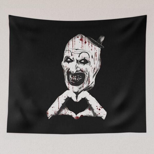 Item preview, Bloody Clown Heart Horror Graphic designed and sold by handsomesi.