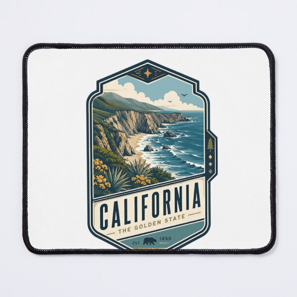 Item preview, California The Golden State Travel Souvenir State Pride designed and sold by Star3NowForMe.
