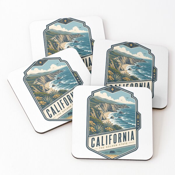 Item preview, California The Golden State Travel Souvenir State Pride designed and sold by Star3NowForMe.