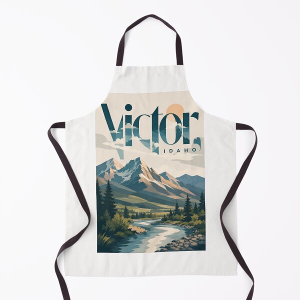 Item preview, Victor Idaho Teton Valley Mountains and Snake River Country designed and sold by Places On Earth.