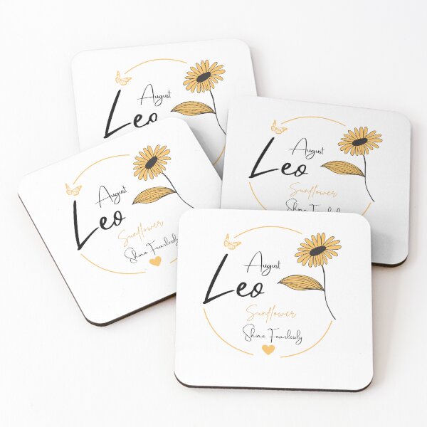 Item preview, August Leo Sunflower | Shine Fearlessly Zodiac Design designed and sold by FlareCraftStudio.