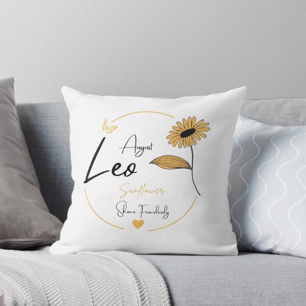 Item preview, August Leo Sunflower | Shine Fearlessly Zodiac Design designed and sold by FlareCraftStudio.