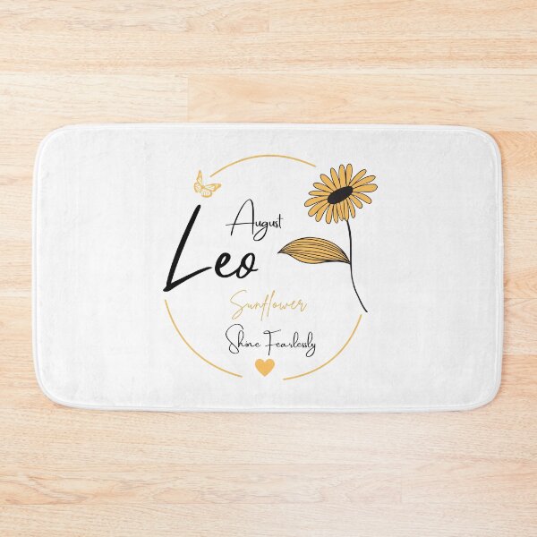 Item preview, August Leo Sunflower | Shine Fearlessly Zodiac Design designed and sold by FlareCraftStudio.
